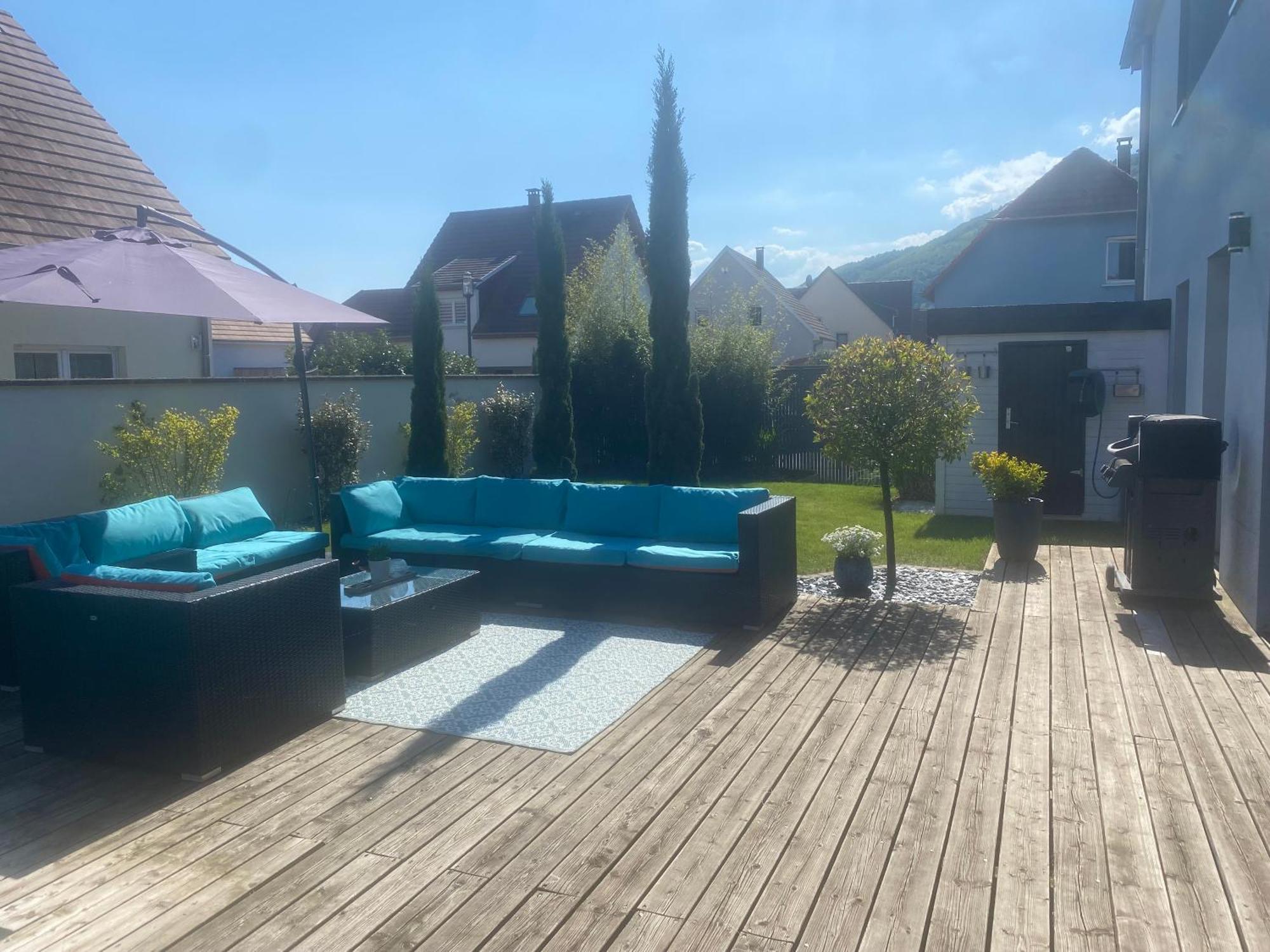 Maison D'Architecte Situee Sur La Route Des Vins Châtenois Exterior foto